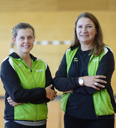 Stefanie Vogt und Beate Maier